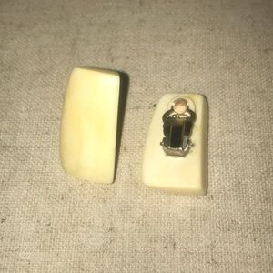 Wooden Snap Earrings